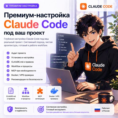 Claude Code под ваш проект: премиальная настройка, MCP и безопасная интеграция