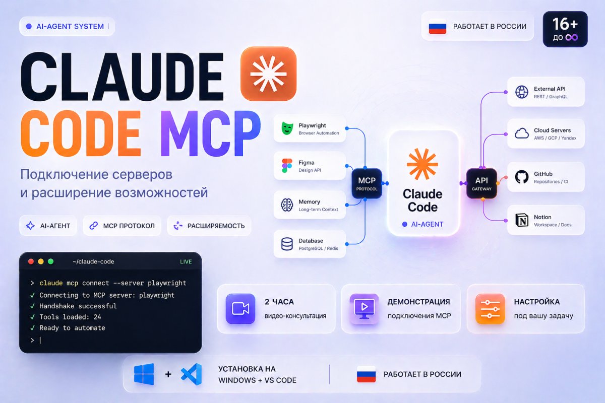 Claude Code MCP и API: подключение серверов, интеграций и расширение возможностей